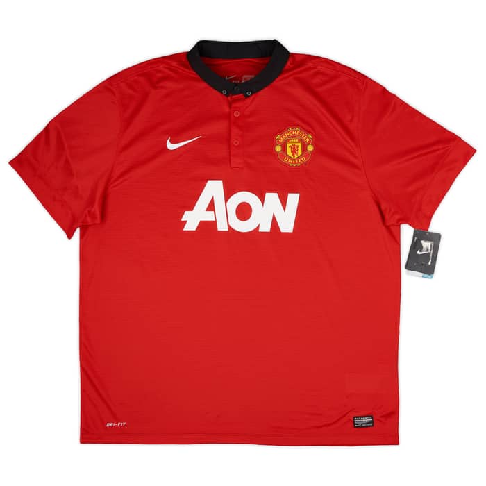 2013-14 Manchester United Home Shirt Rooney #10 (XXL)