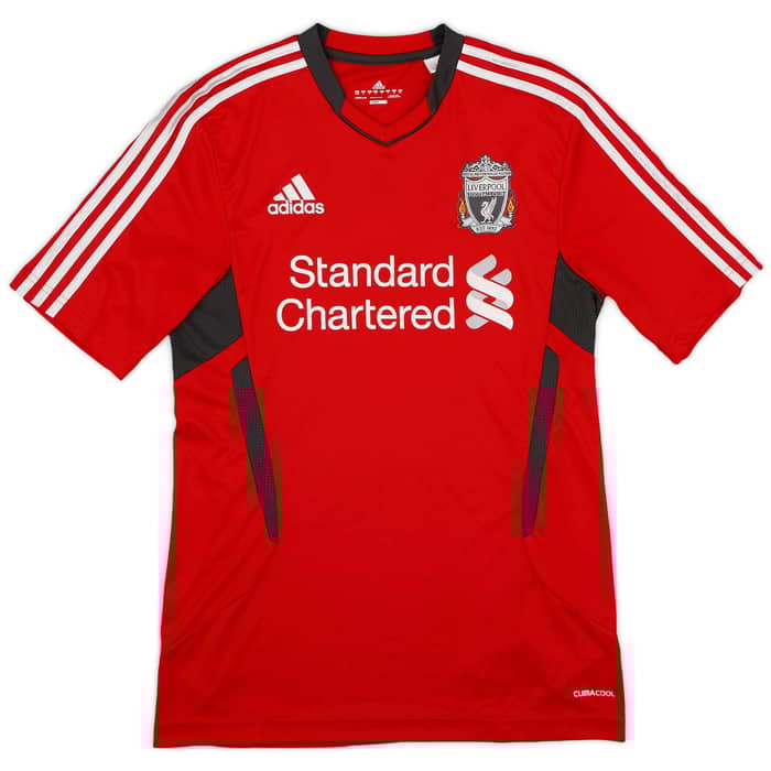 2011-12 Liverpool adidas Training Shirt - 8/10 - (S)