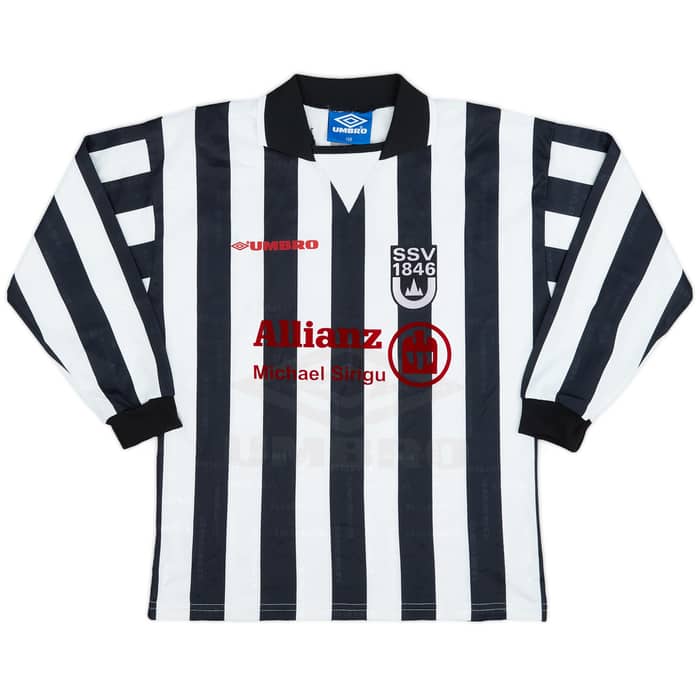 1990s SSV Ulm Home L/S Shirt #17 - 8/10 - (L.Boys)