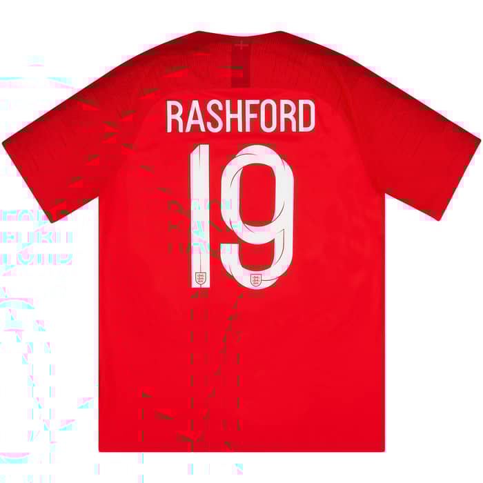 2018-19 England Away Shirt Rashford #19