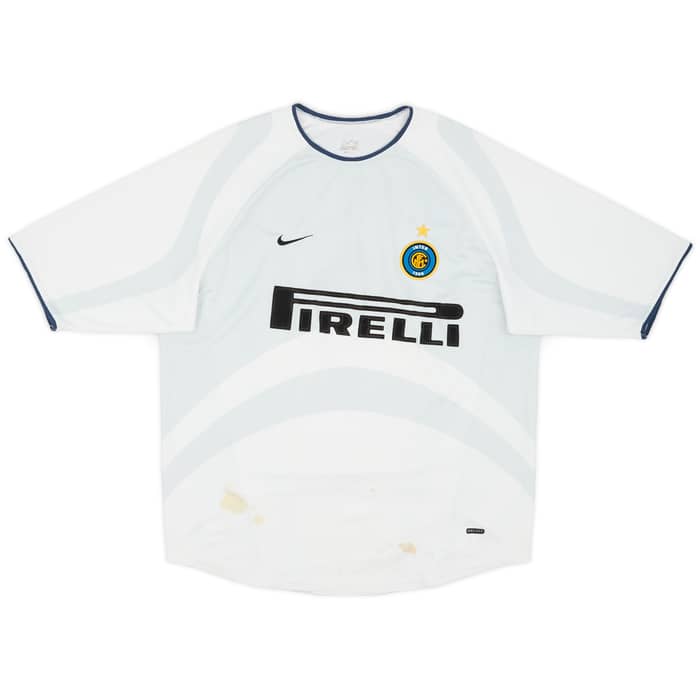 2001-02 Inter Milan Away Shirt Ronaldo #9 - 5/10 - (L)