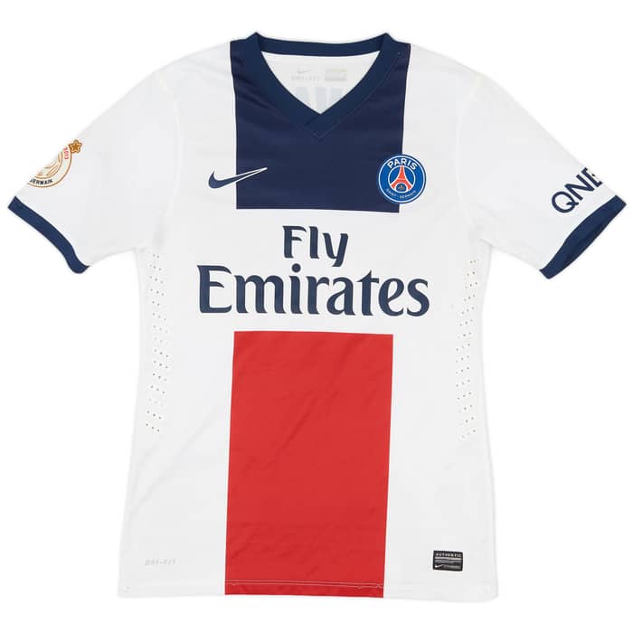 2013-14 Paris Saint-Germain Match Issue Away Shirt Cavani #9