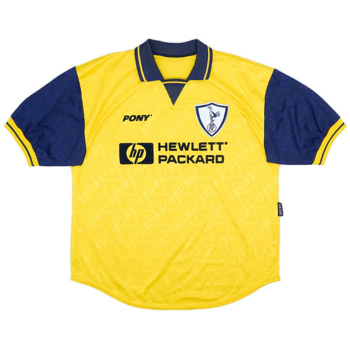 1995-97 Tottenham Third Shirt Sheringham #10 - 9/10 - (XL)