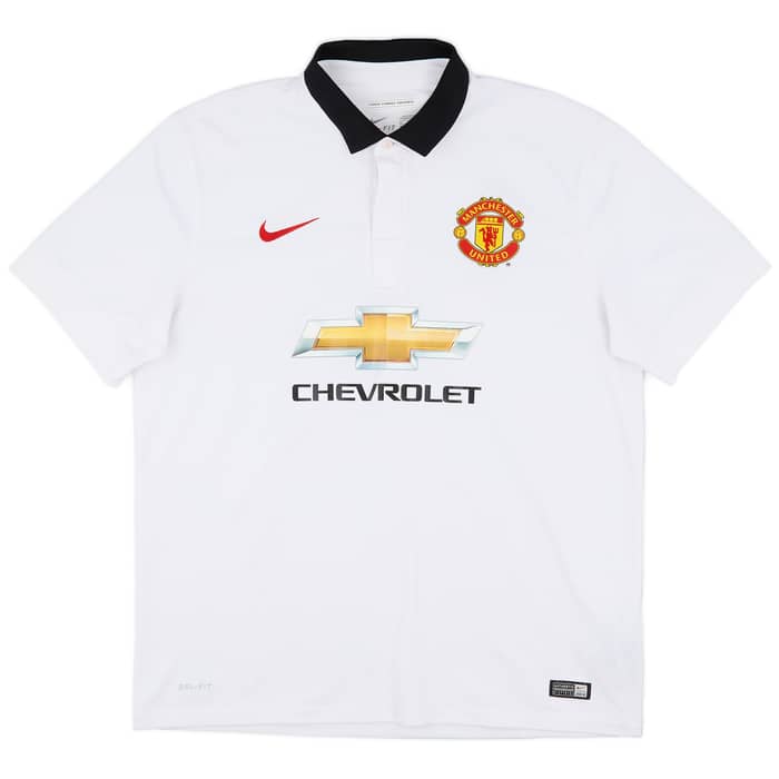 2014-15 Manchester United Away Shirt Mata #8 - 9/10 - (XL)