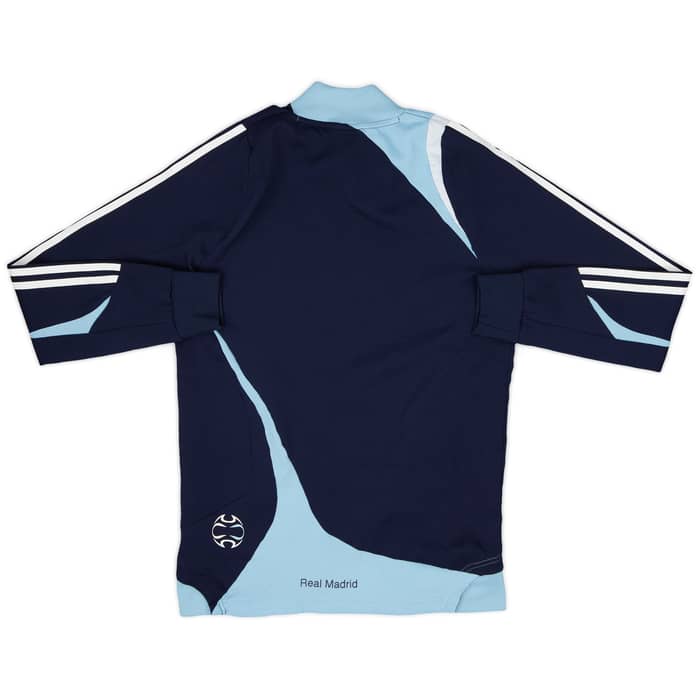 2006-07 Real Madrid adidas Drill Top - 8/10 - (S)