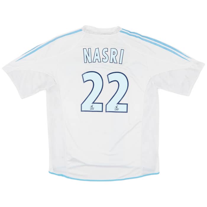 2004-05 Olympique Marseille Home Shirt Nasri #22 - 6/10 - (XL)