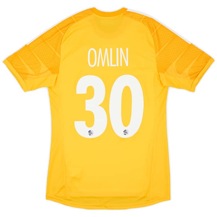 2015-16 FC Luzern Player Issue GK Shirt Omlin #30 - 8/10 - (L)