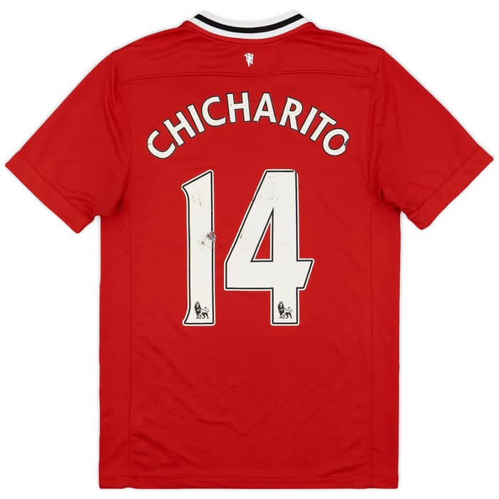 2011-12 Manchester United Home Shirt Chicharito #14 - 5/10 - (S)