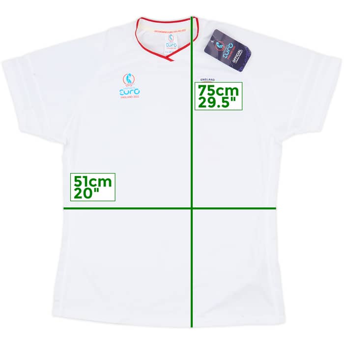 2022 England Women's Euro Shirt (XXL)