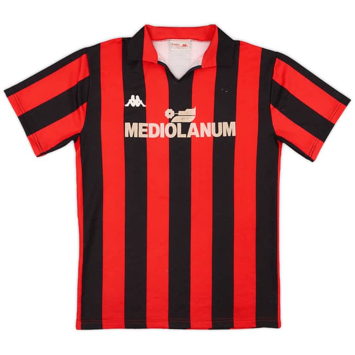 1987-88 AC Milan Match Issue Home Shirt #2