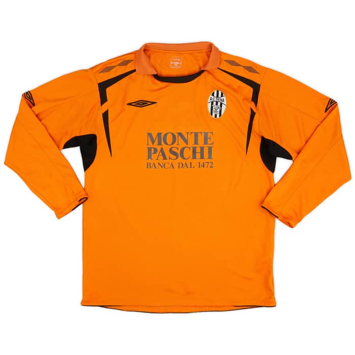 2007-08 Siena Away L/S Shirt #4 - 8/10 - (XL)
