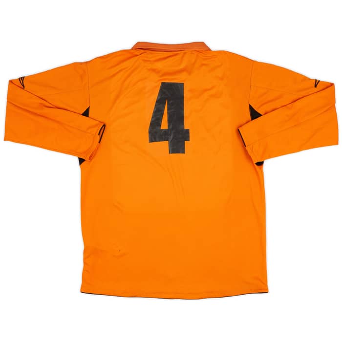 2007-08 Siena Away L/S Shirt #4 - 8/10 - (XL)