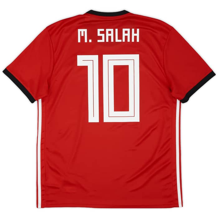 2018-19 Egypt Home Shirt Salah #10 - 9/10 - (L)