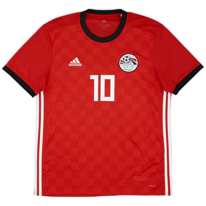 2018-19 Egypt Home Shirt Salah #10 - 9/10 - (L)