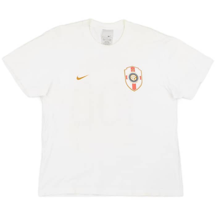 2007-08 Inter Milan Nike Centenary Leisure Tee - 5/10 - (L)