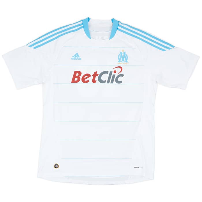 2010-11 Olympique Marseille Home Shirt Gignac #10 - 10/10 - (XL)