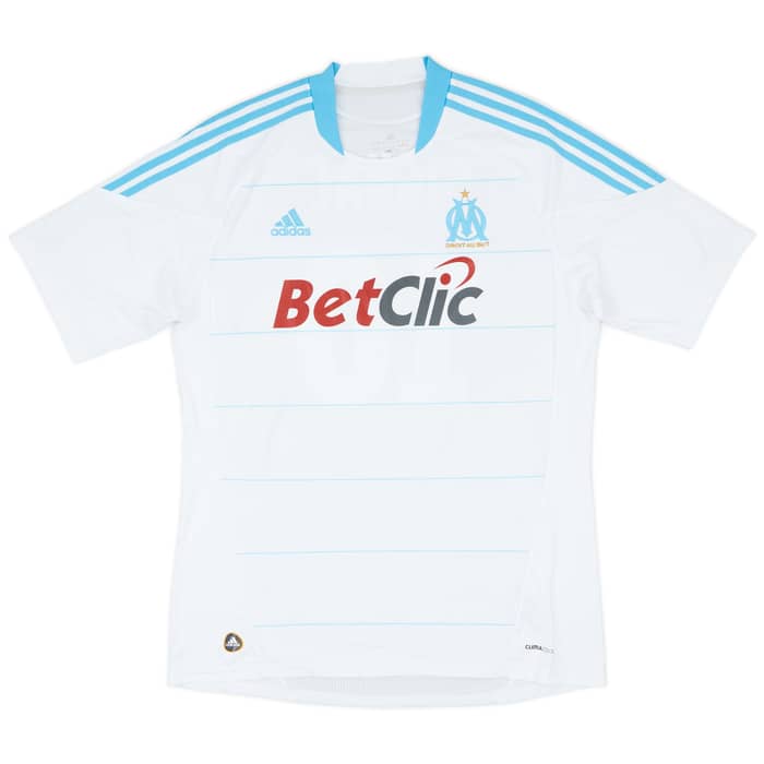 2010-11 Olympique Marseille Home Shirt Gignac #10 - 8/10 - (L)
