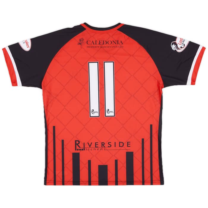 2018-20 Elgin City Match Issue Away Shirt #11