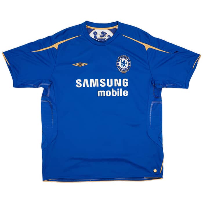2005-06 Chelsea Centenary Home Shirt Makelele #4 - 7/10 - (XXL)