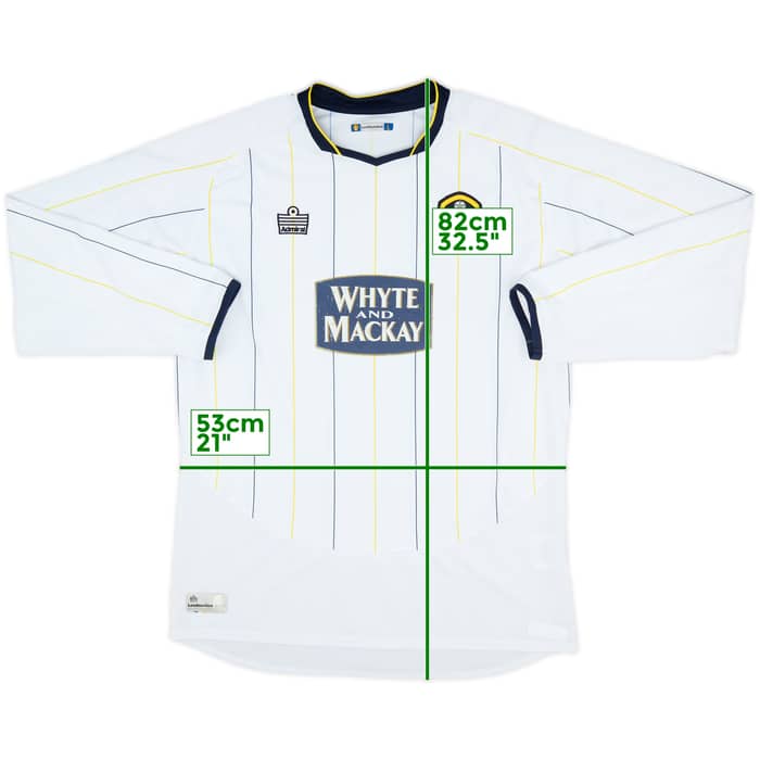 2005-06 Leeds United Home L/S Shirt - 6/10 - (L)