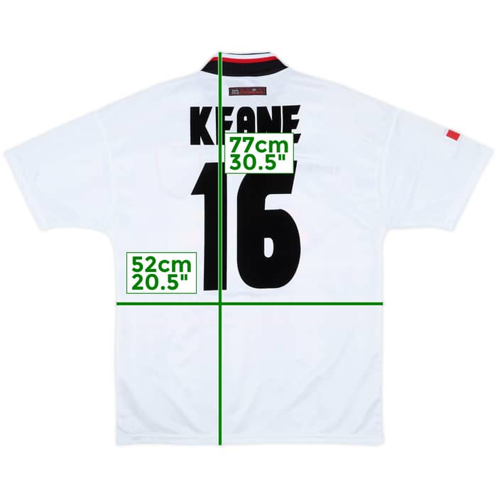 1997-99 Manchester United Away Shirt Keane #16 (M)