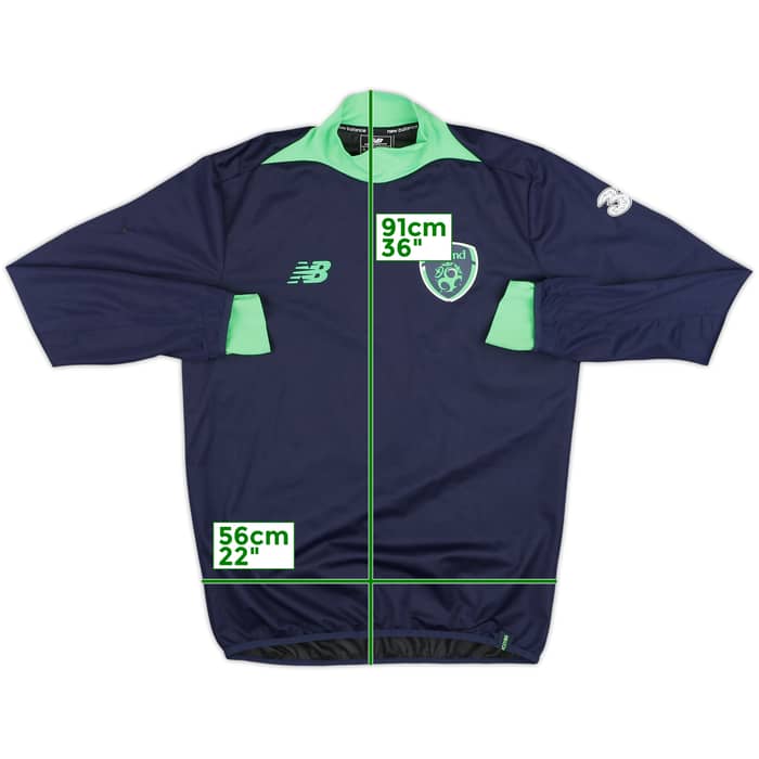 2017-18 Ireland New Balance Drill Top - 6/10 - (S)