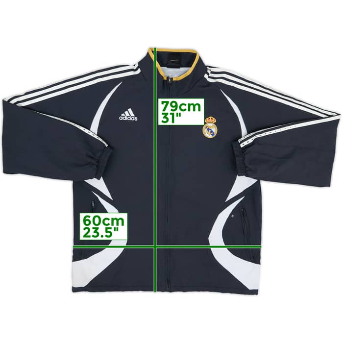 2006-07 Real Madrid adidas Track Jacket - 6/10 - (L)