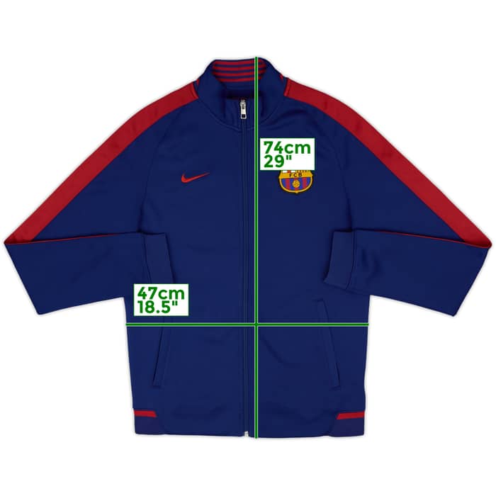 2015-16 Barcelona Nike Track Jacket - 8/10 - (S)