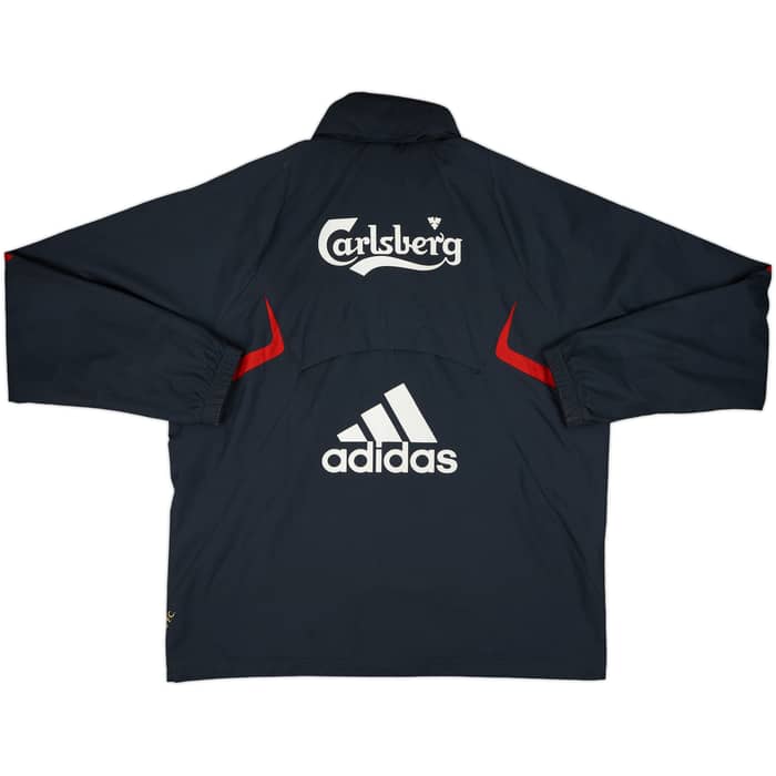 2009-10 Liverpool adidas Hooded Rain Jacket - 7/10 - (L/XL)