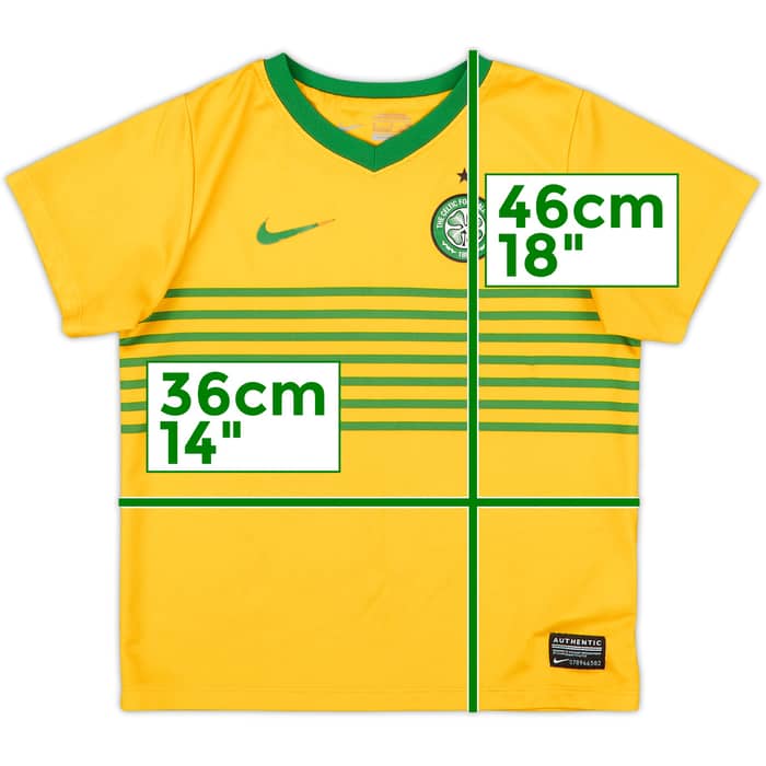 2013-14 Celtic Away Shirt - 5/10 - (4-5 Years)