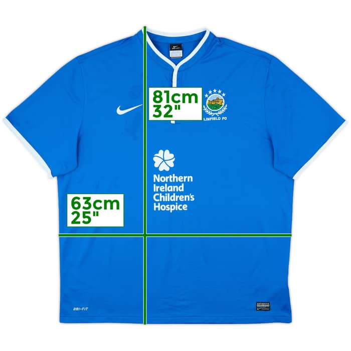 2013-14 Linfield Home Shirt - 5/10 - (XXL)