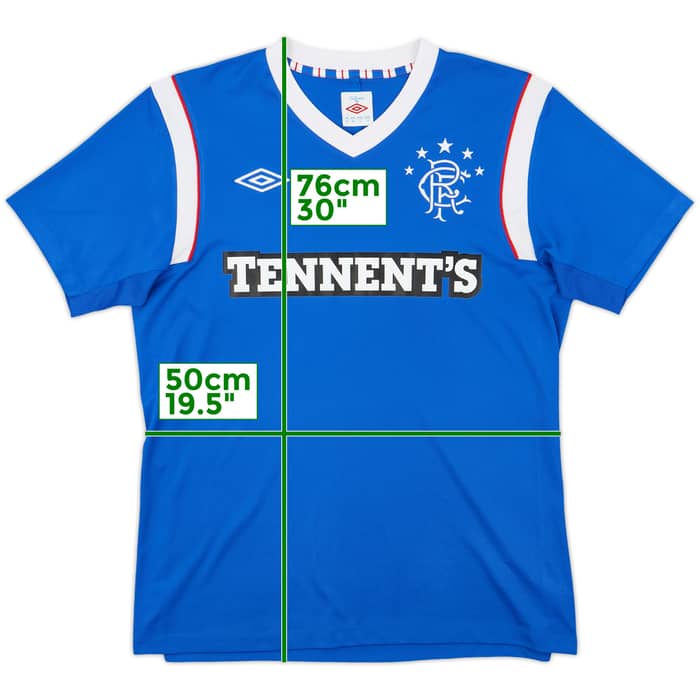 2011-12 Rangers Home Shirt - 10/10 - (M)