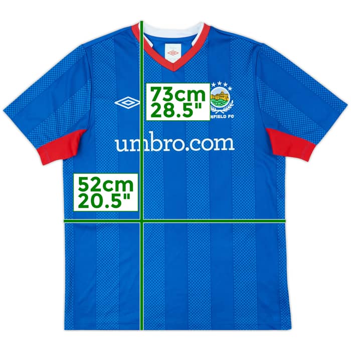 2012-13 Linfield Home Shirt - 9/10 - (M)