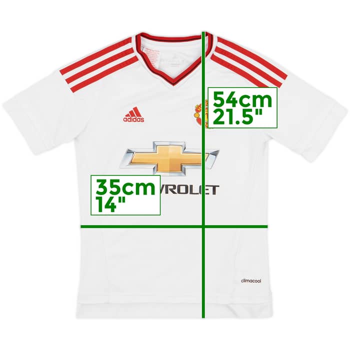 2015-16 Manchester United Away Shirt - 7/10 - (S.Boys)