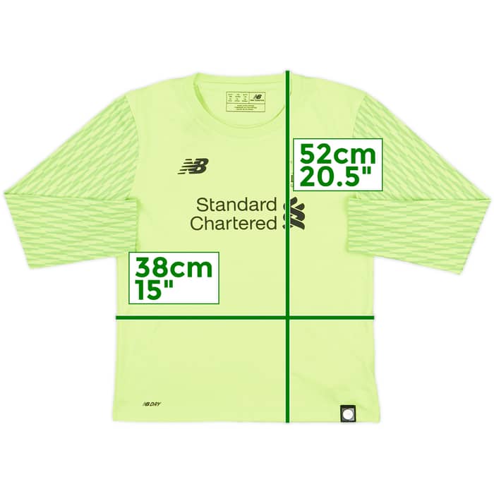 2017-18 Liverpool '125 Years' GK Shirt - 5/10 - (6-7 Years)