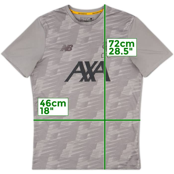 2019-20 Liverpool New Balance Training Shirt - 9/10 - (M)