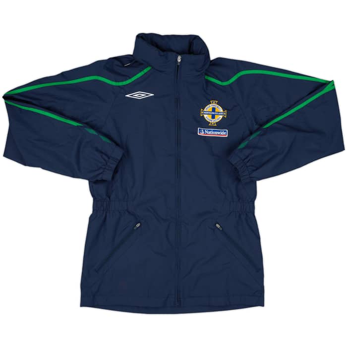 2007-09 Northern Ireland Umbro Hooded Rain Jacket - 8/10 - (S)