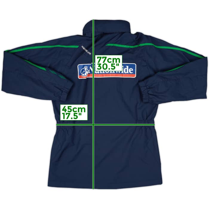 2007-09 Northern Ireland Umbro Hooded Rain Jacket - 8/10 - (S)