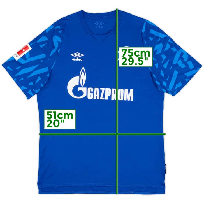 2019-20 Schalke Home Shirt - 8/10 - (L)