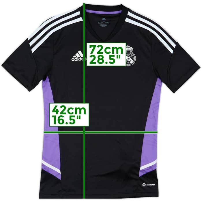 2022-23 Real Madrid adidas Training Shirt - 10/10 - (XS)