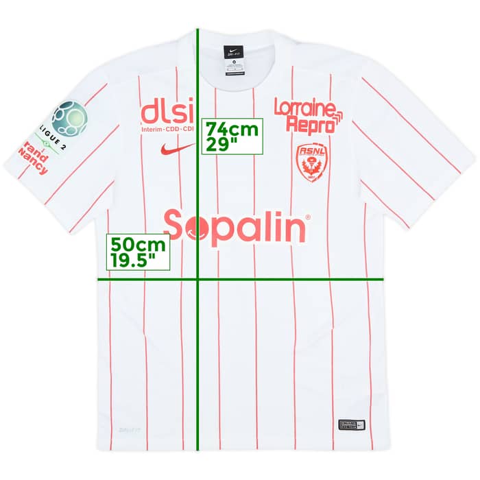 2015-16 AS Nancy Home Shirt - 9/10 - (M)