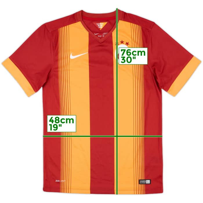 2014-15 Galatasaray Home Shirt - 10/10 - (S)