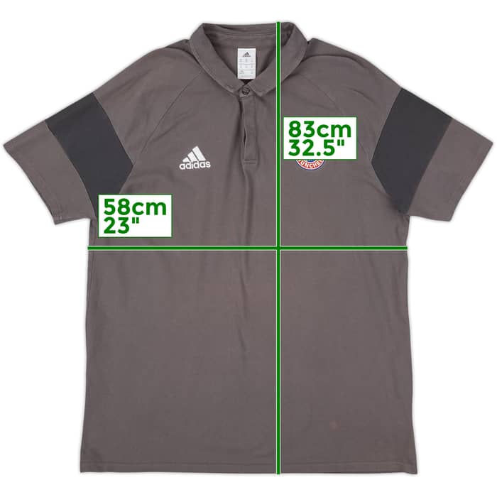 2016-17 Bayern Munich adidas Polo Shirt - 9/10 - (XXL)