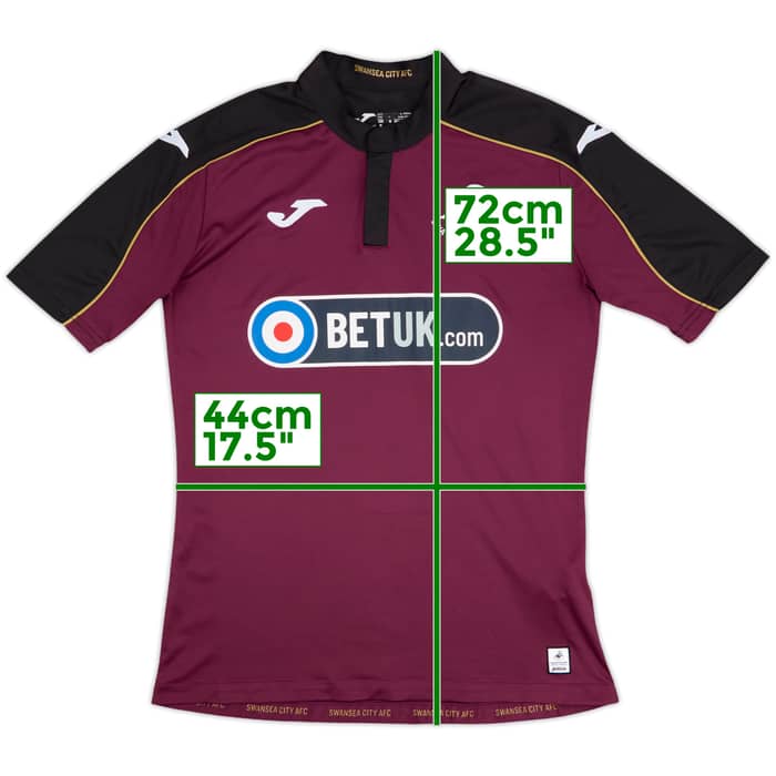 2018-19 Swansea Third Shirt - 8/10 - (S)
