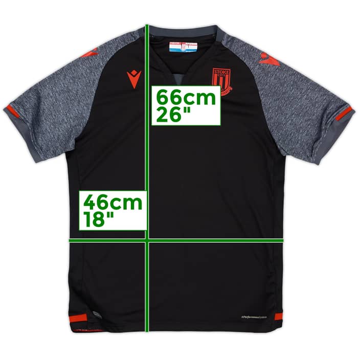 2019-20 Stoke City Away Shirt - 9/10 - (XL.Boys)