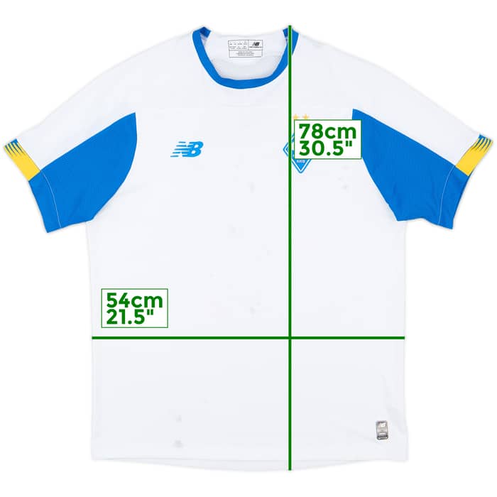 2019-20 Dynamo Kyiv Home Shirt - 3/10 - (L)