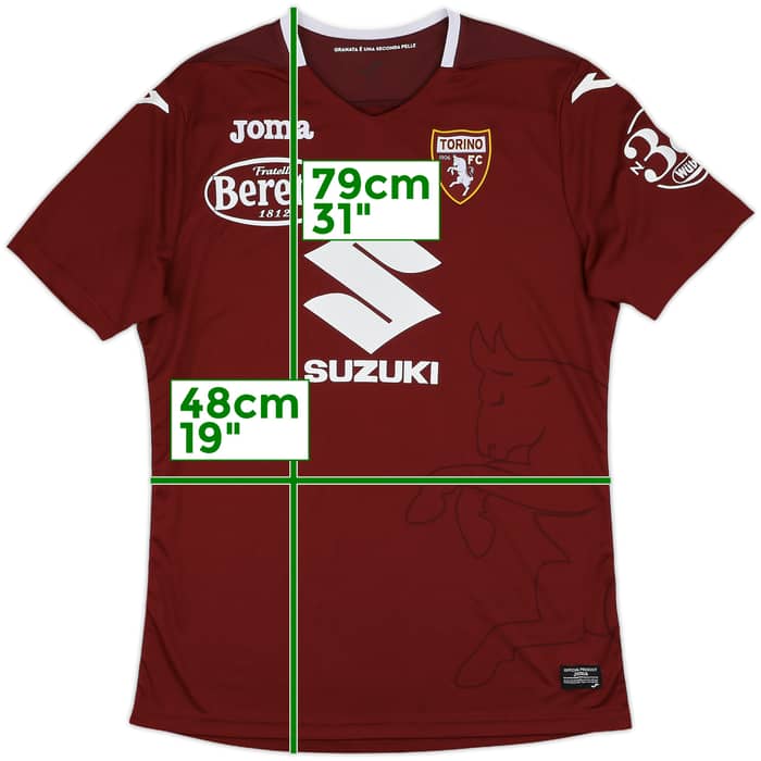 2020-21 Torino Home Shirt - 8/10 - (L)