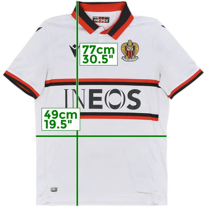 2020-21 Nice Away Shirt - 5/10 - (M)