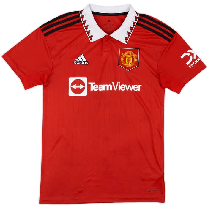 2022-23 Manchester United Home Shirt Ronaldo #7 - 6/10 - (S)