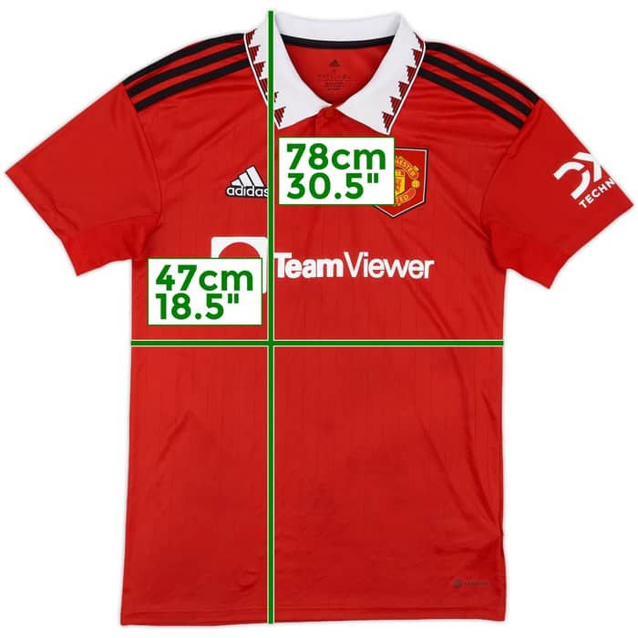 2022-23 Manchester United Home Shirt Ronaldo #7 - 6/10 - (S)